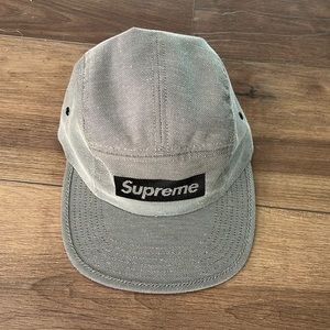 Supreme Jacquard Box Logo Camp Cap
